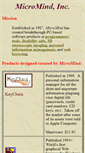 Mobile Screenshot of micromind.com